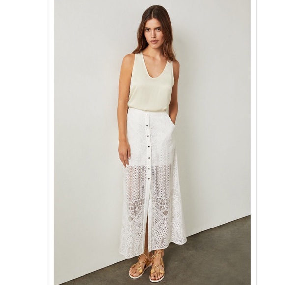 BCBGMaxAzria Dresses & Skirts - Bcbg maxazria Harper lace maxi skirt